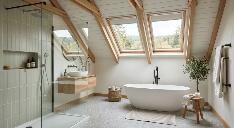 Attic Bathroom Remodeling in Paulding County, GA