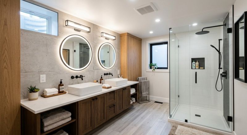 Basement Bathroom Remodeling in Paulding County, GA
