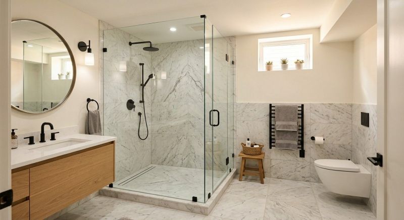 Basement Bathroom Remodeling in Paulding County, GA
