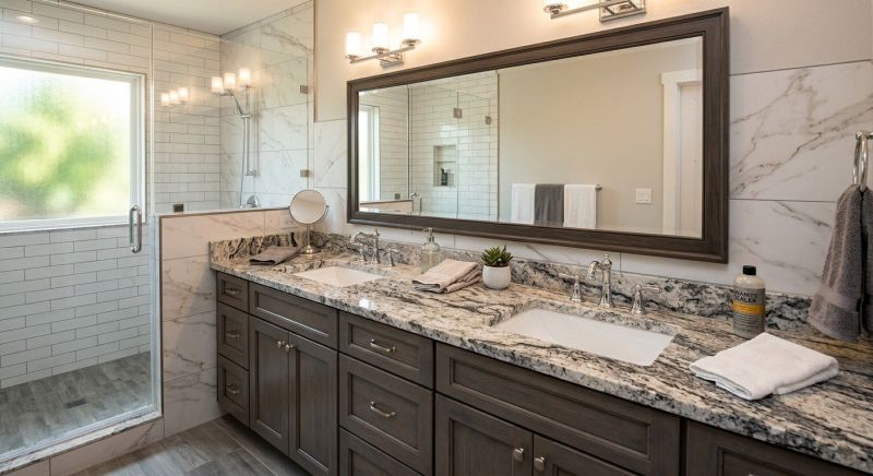 Granite Shower Installation in Paulding County, GA