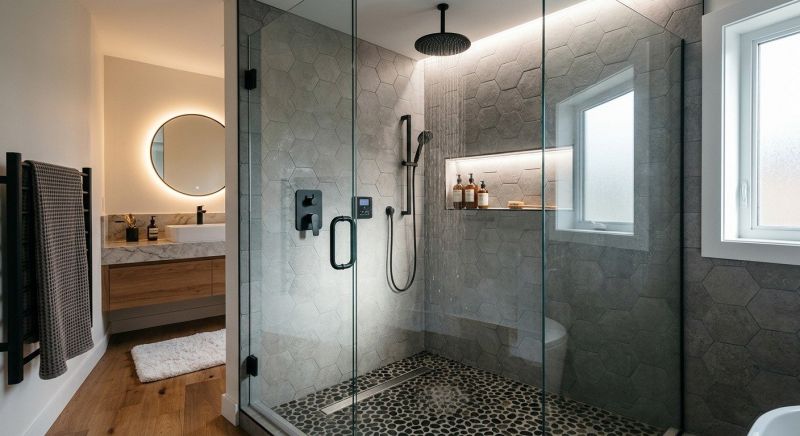 Granite Shower Installation in Paulding County, GA