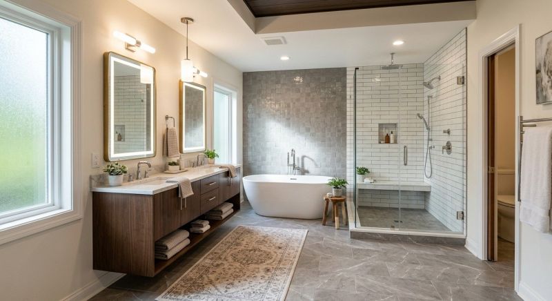 Master Bathroom Remodeling in Paulding County, GA
